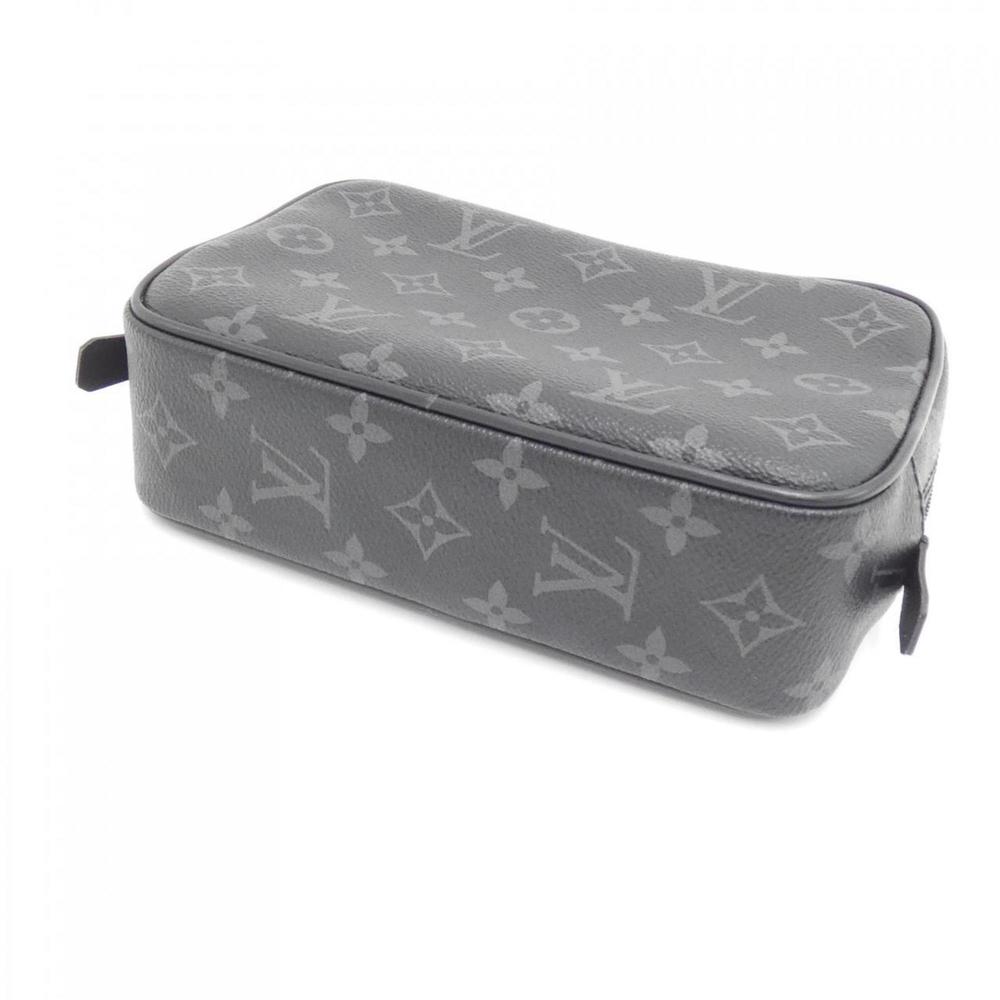 LOUIS VUITTON Black Monogram Pouch - Picture 2 of 7